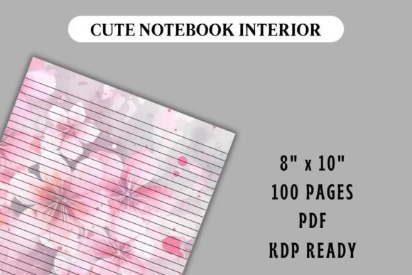 Floral Watercolor 1 Journal Interior: A Designer’s Essential