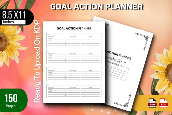 Goal Action Planner for KDP: Making Smart Choices for Your Next No-Content Book