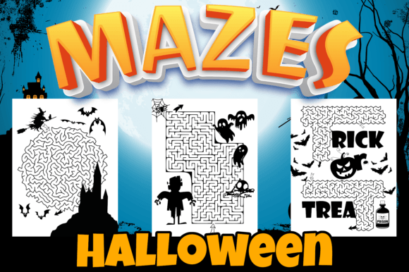 How Halloween Maze Activities KDP Interior Simplifies Your Spooky Season Book Creation