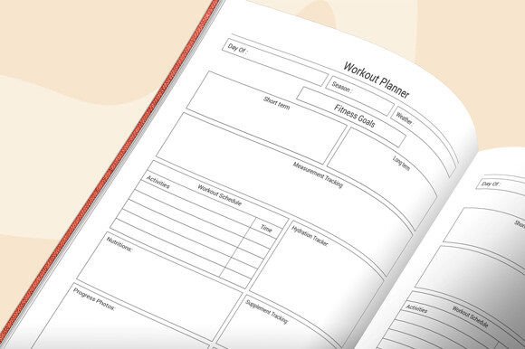 Understanding the Fitness and Workout Planner KDP Interior as a Complete Organizational System