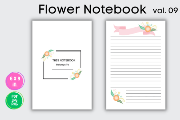 Understanding the Flower Notebook Journal Vol. 09 for Low-Content Publishing Projects