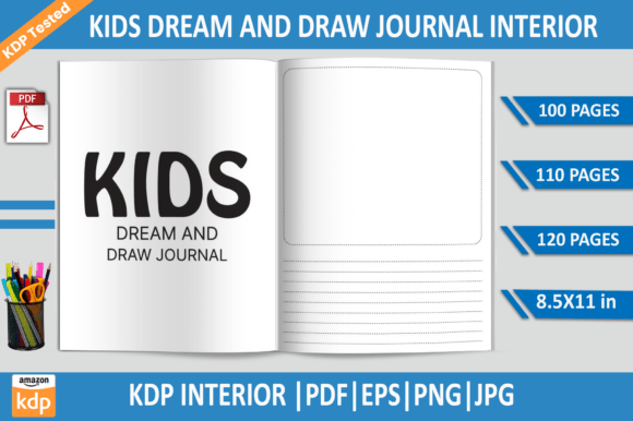 Unlocking Creative Potential with Kids Dream and Draw Journal KDP: A New Era in Children's Self-Publishing