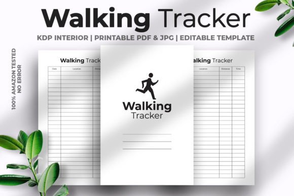 Why Walking Tracker KDP Interiors Simplify Low-Content Publishing